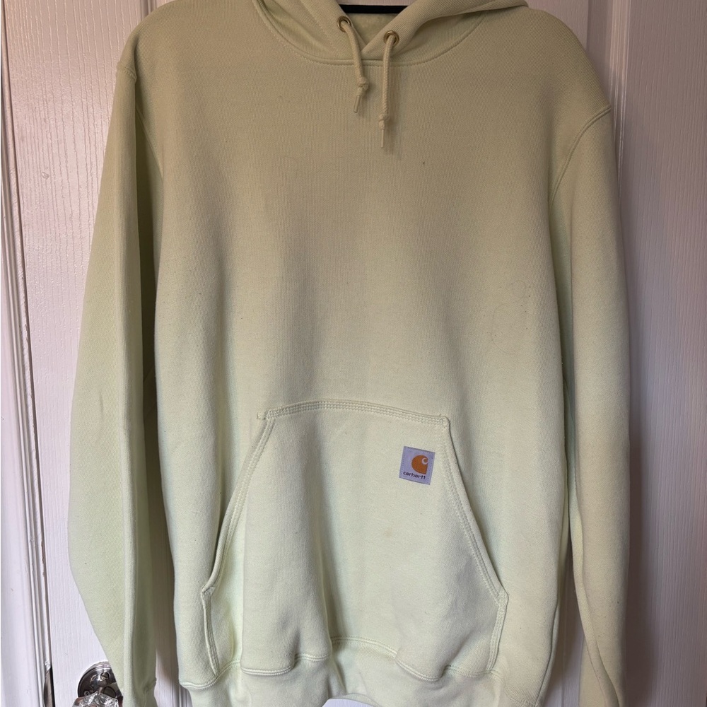 Carhartt Men’s Lose Fit Hooded Sweatshirt - Light Lime
